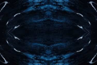 Photographie intitulée "Immortal blue #7" par Elena Raceala, Œuvre d'art originale, Photographie numérique