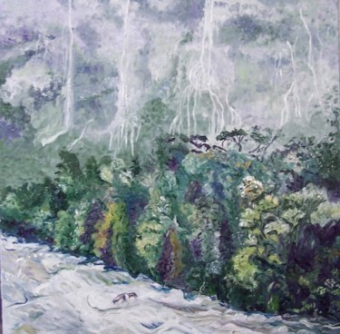 Pintura titulada "Agua" por Elena Rubert, Obra de arte original