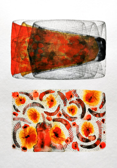 Printmaking titled "G-art, S001-1-05" by Elena Soroka, Original Artwork, Digital Painting