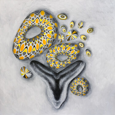 Pintura titulada "Flowers" por Elena Soroka, Obra de arte original, Oleo Montado en Bastidor de camilla de madera