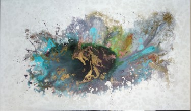 Картина под названием "Immortal" - Eleni Denart, Подлинное произведение искусства, Акрил Установлен на Деревянная рама для н…