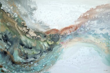Картина под названием "Dream Symphony" - Eleni Denart, Подлинное произведение искусства, Акрил Установлен на Деревянная рама…
