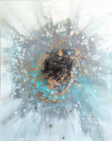 Картина под названием "Exodus" - Eleni Denart, Подлинное произведение искусства, Акрил Установлен на Деревянная рама для нос…