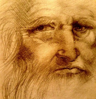 图画 标题为“Studio da Leonardo…” 由Eleonora Morelli, 原创艺术品, 石墨