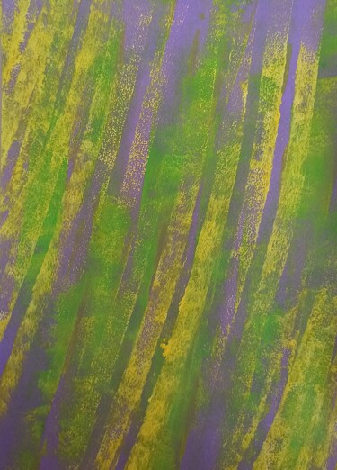 Schilderij getiteld "grass bevel" door Eleonora Rom, Origineel Kunstwerk, Acryl