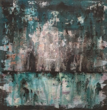 Dawn in the forest Painting titled "Dawn in the forest" by Nadezhda Shamkova, Original Art, Acrylic