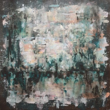 Dawn in the forest 2 Painting titled "Dawn in the forest 2" by Nadezhda Shamkova, Original Art, Acrylic