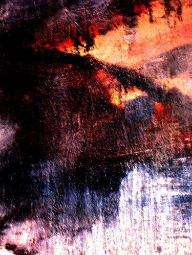 Pintura titulada "Paisaje interior 2" por Elfer, Obra de arte original, Oleo