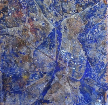 Petits etres de l'univers 0,5x0,5 m © par Elfi
