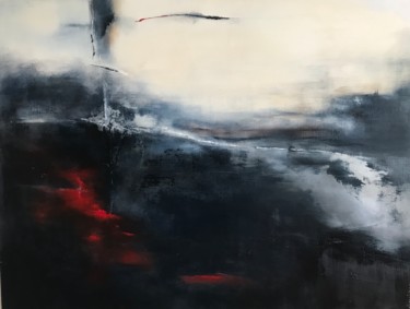 Painting titled "sans titre 75" by Eliane L. Guerin, Original Artwork