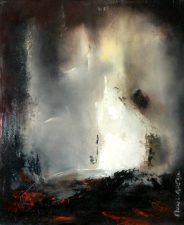 Peinture intitulée "sans titre 2" par Eliane L. Guerin, Œuvre d'art originale