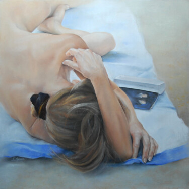Schilderij getiteld "ELIANE MARQUE - Ass…" door Eliane Marque, Origineel Kunstwerk, Pastel
