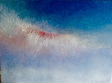 Картина под названием "Vole comme un oiseau" - Eliane Ypersiel, Подлинное произведение искусства, Масло Установлен на Деревя…