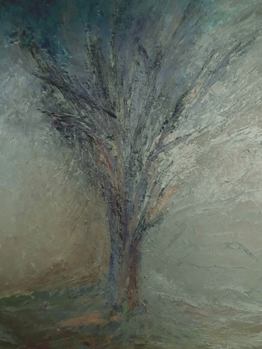 Malerei mit dem Titel "Senior. Le cycle de…" von Eliane Ypersiel, Original-Kunstwerk, Öl Auf Keilrahmen aus Holz montiert