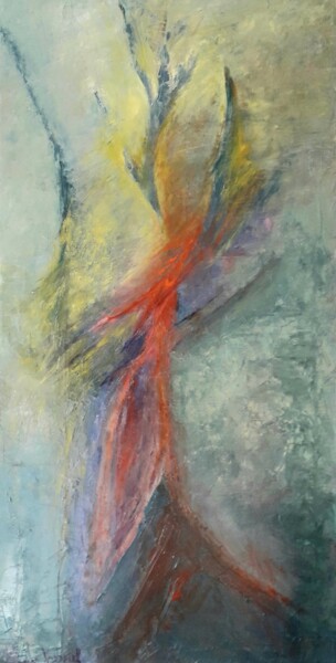 Pintura titulada "Le glorieux" por Eliane Ypersiel, Obra de arte original, Oleo Montado en Bastidor de camilla de madera