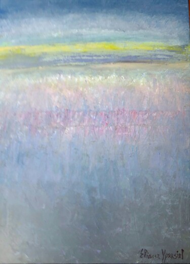 Ode à la lumière Peinture intitulée "Ode à la lumière" par Eliane Ypersiel, Œuvre d'art originale, Huile Monté sur Châssis en bois