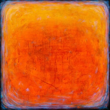 Painting titled "Dreaming As The Sum…" by Elide Pizzini, Original Artwork, Acrylic Mounted on Wood Stretcher frame