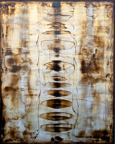 Pittura intitolato "Awakening I" da Elide Pizzini, Opera d'arte originale, Acrilico Montato su Telaio per barella in legno