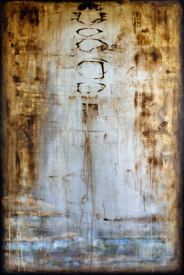 Peinture intitulée "Time" par Elide Pizzini, Œuvre d'art originale, Acrylique Monté sur Châssis en bois