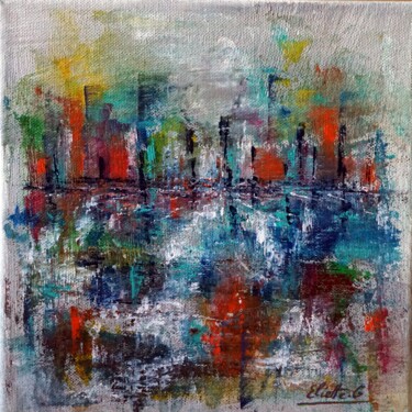 Painting titled "Aventure dans la vi…" by Eliette Gaurin, Original Artwork, Acrylic