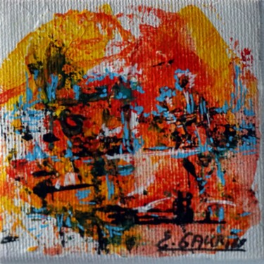 Painting titled "DSC06526" by Eliette Gaurin, Original Artwork, Acrylic