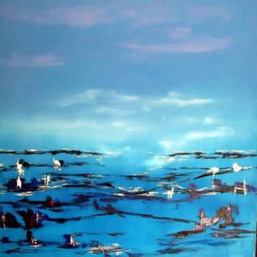 Schilderij getiteld "venerable-ocean-hst…" door Eliette Gaurin, Origineel Kunstwerk, Olie