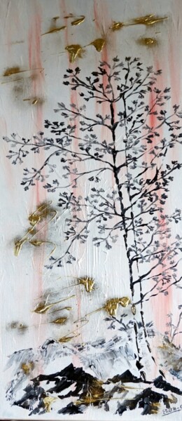 "l-arbre-et-le-print…" başlıklı Tablo Eliette Gaurin tarafından, Orijinal sanat, Akrilik