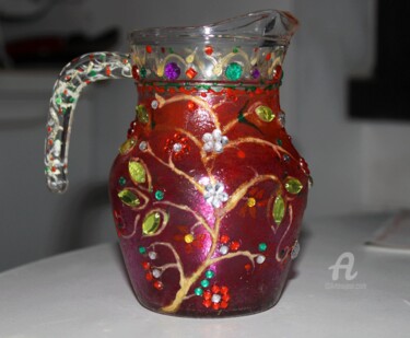 Скульптура под названием "The little jug" - Elif Art, Подлинное произведение искусства