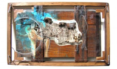 Sculpture intitulée "un chameau ça tromp…" par Eligriv Tempfoli, Œuvre d'art originale