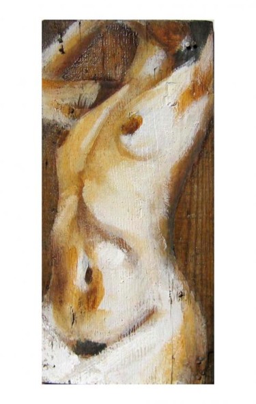 Peinture intitulée "Planche de nu 3" par Eligriv Tempfoli, Œuvre d'art originale