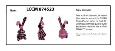 Sculpture intitulée "LCCM-874523" par Eligriv Tempfoli, Œuvre d'art originale