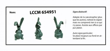 Sculpture intitulée "LCCM-654951" par Eligriv Tempfoli, Œuvre d'art originale