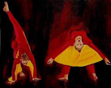 Pittura intitolato "Emotion and motion…" da Eli Gross, Opera d'arte originale, Acrilico