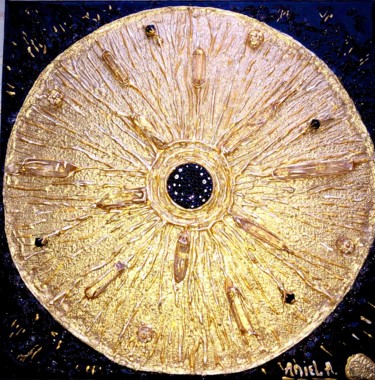 Цветок новой жизни Pittura intitolato "Цветок новой жизни" da eliluza, Opera d'arte originale, Lacca
