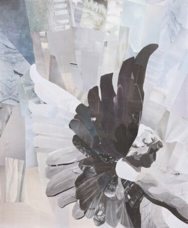 Collages getiteld "angelic figure" door Elina Evstig, Origineel Kunstwerk, Collages