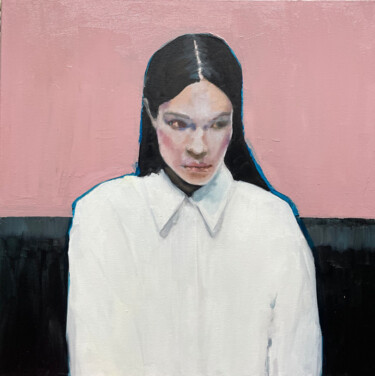 Malarstwo zatytułowany „untitled #12” autorstwa Elina Evstig, Oryginalna praca, Olej