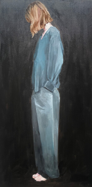 Картина под названием "untitled #15" - Elina Evstig, Подлинное произведение искусства, Масло
