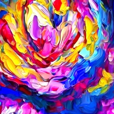Digital Arts titled "Smells of spring" by Elina Plehanova, Original Artwork, AI generated image