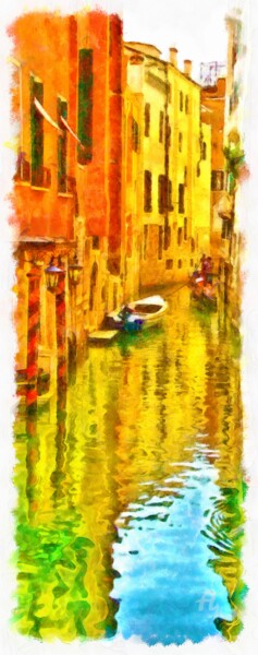 Fotografia zatytułowany „Venice” autorstwa Elina Geyer, Oryginalna praca, Fotografia cyfrowa