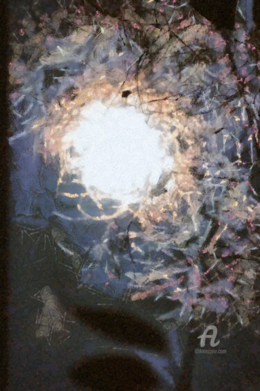Digital Arts titled "OCTOBER SUN" by Elina Geyer, Original Artwork, Digital Painting