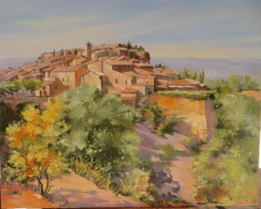 Painting titled "roussillon.jpg" by Eline, Original Artwork, Oil