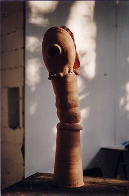 Sculpture intitulée "Lambi 3" par Elisa Albert, Œuvre d'art originale, Céramique
