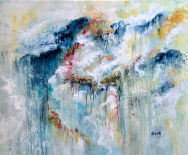 Pittura intitolato "Tears in Heaven" da Elisa Cook, Opera d'arte originale, Olio
