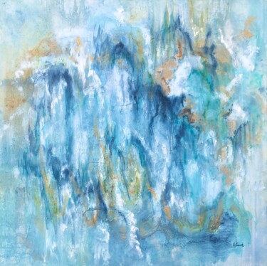 Pintura titulada "Weeping Willows" por Elisa Cook, Obra de arte original, Oleo