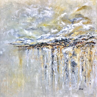 Painting titled "Fluidity" by Elisa Cook, Original Artwork, Oil