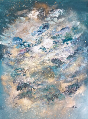 Картина под названием "The Angels Garden" - Elisa Cook, Подлинное произведение искусства, Акрил