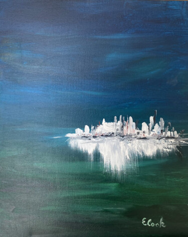 Pittura intitolato "A Soft Night" da Elisa Cook, Opera d'arte originale, Acrilico