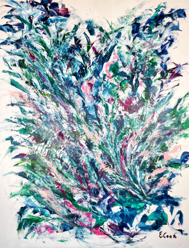 Peinture intitulée "Spring is in the Air" par Elisa Cook, Œuvre d'art originale, Acrylique