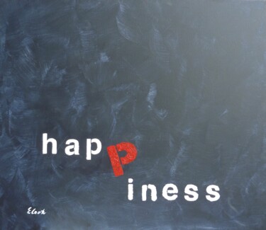 Malerei mit dem Titel "Happyness" von Elisa Cook, Original-Kunstwerk, Acryl