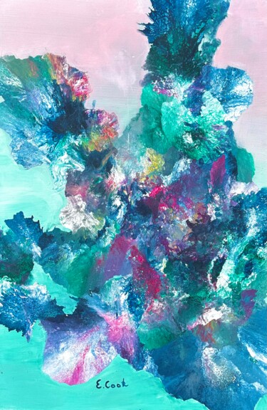 Malerei mit dem Titel "Colour Passion" von Elisa Cook, Original-Kunstwerk, Acryl